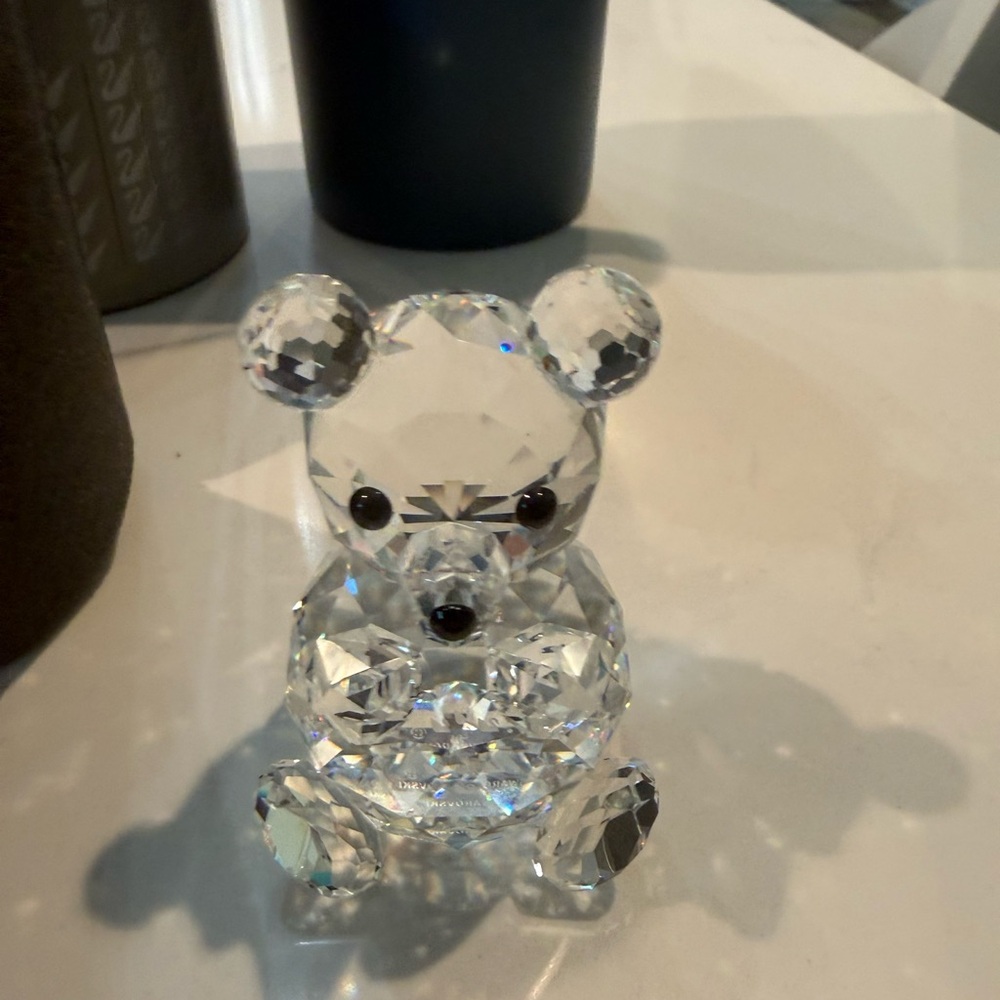 Swarovski Crystal Bear Sculpture